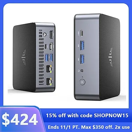 Kamrui AM21 Mini Gaming PC: AMD Ryzen 7 8745HS, 16GB RAM, 512GB SSD