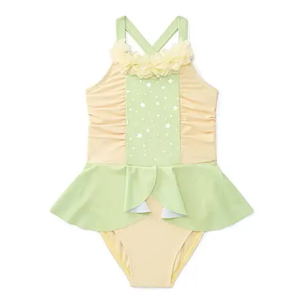 Kids' Swim Apparel: Toddler Girl Princess Cosplay Swimsuits