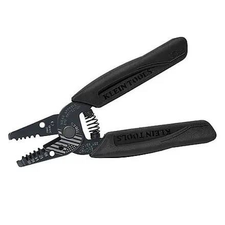 Klein Tools Blackout Wire Stripper/Cutter (10-18 AWG Solid Wire)