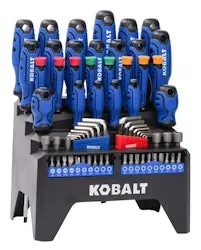 Kobalt 6" Magnetic Multi-Bit Combination Tip 69-Piece Screwdriver Set