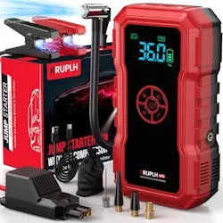 Kruplh 9,000A 150-PSI Jump Starter and Air Compressor