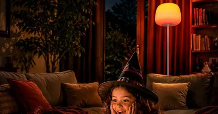 Lantern Floor Lamp with Matter