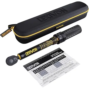 LEXIVON Torque Wrenches: Bike Torch Kit $39.60, 1/4" 10-150 (LX-180)