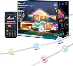 Linkind 100-Foot Smart Permanent Outdoor Lights Pro