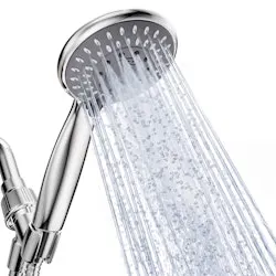 MakeFit 5-Setting Handheld Shower Head w/ 59" Stainless Steel Hose