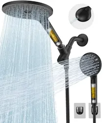 MakeFit Dual Filtered Shower Head Combo w/ Handheld Spray