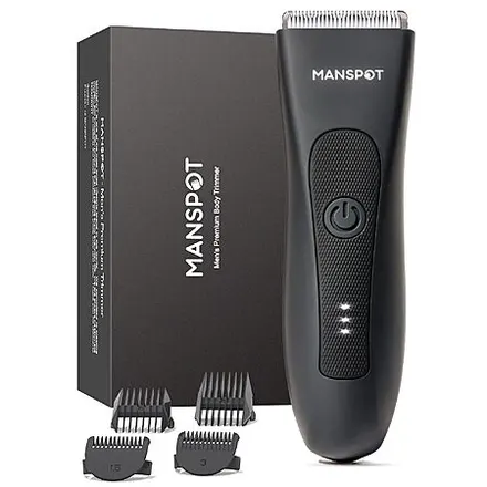 MANSPOT Manscape Rechargeable Wet/Dry Body Hair Trimmer w/ Guards (Various)
