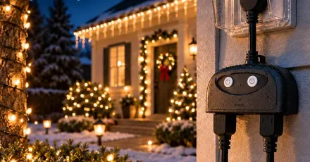 Matter Over Thread Outdoor Smart Plug