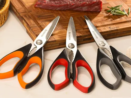 Metal Kitchen Shears 3-Pack