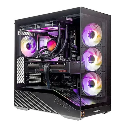 MicroCenter: PowerSpec G764 Gaming PC: Ryzen 7 9800X3D, 32GB DDR5, RX 9070 XT