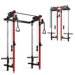 Mikolo Foldable Wall-Mounted Power Rack