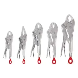 Milwaukee Torque Lock Locking 5pc Pliers Kit