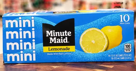 Minute Maid Lemonade Mini Cans 10-Pack