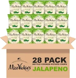 Miss Vickie's Kettle Cooked Jalapeno Chips 28-Pack