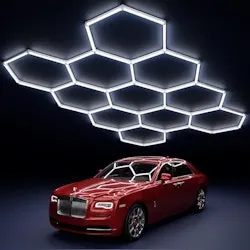 Modern 11 Hexagon LED Garage Light