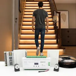 Motion Sensor Activated LED Stair Lighting Kit