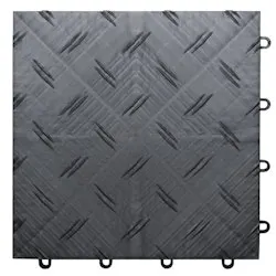 MotoFloor 48-Sq. Ft. Modular Garage Flooring Tiles