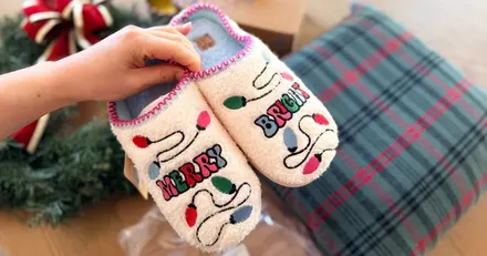MUK LUKS Holiday Slippers