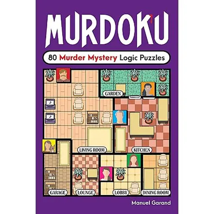 Murdoku: 80 Murder Mystery Logic Puzzles (Paperback Book)