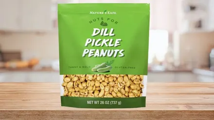 Nature's Eats Dill Pickle Peanuts 26oz Bag