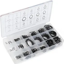 Neiko 300-Piece Snap Ring Assortment Set