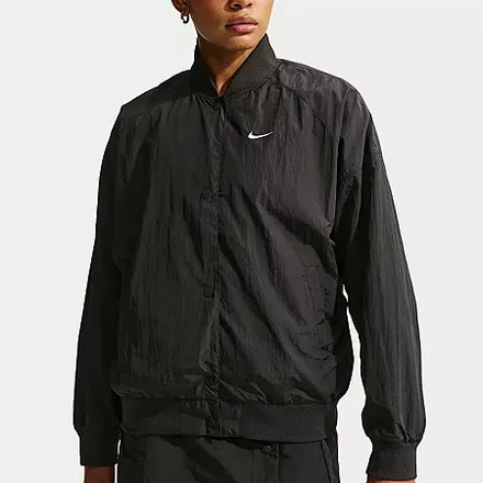 Nike Women's Sportswear Varsity Jacket (Black)