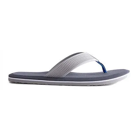 No Boundaries Men's Ocean Flip Flops (Gray or Tan)