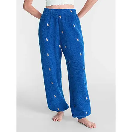 No Boundaries Women's Cozy Teddy Joggers