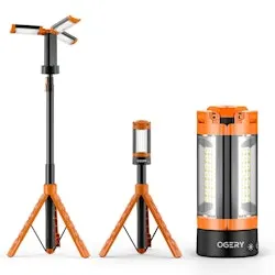 Ogery Rechargeable 10,000mAh Camping Light w/ Stand