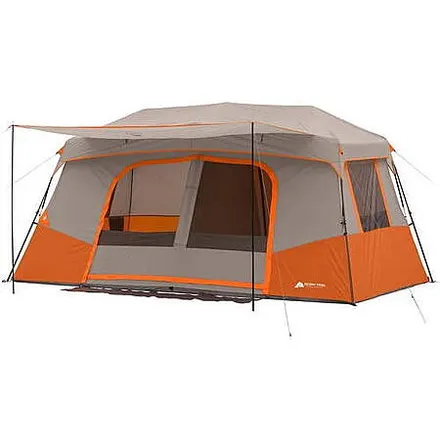 Ozark Trail 11-Person 14'x14' Family Camping Cabin Tent w/ Private Room & Awning