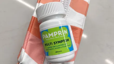 Pamprin Menstrual Pain Relief 40-Count