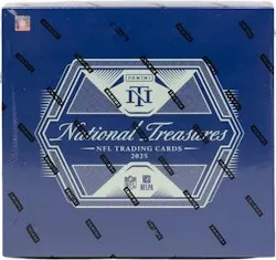 Panini 2025 National Treasures Football Hobby Trading Card Box