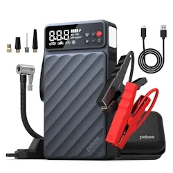 Pelsee 6000A Jump Starter w/ Air Compressor
