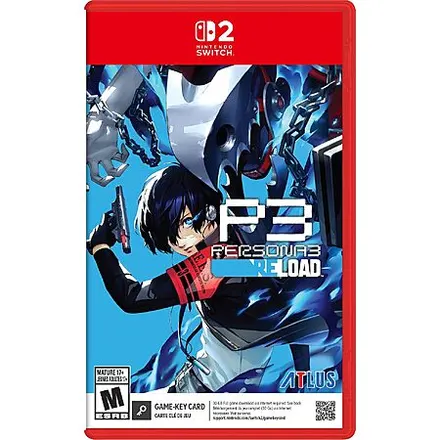 Persona 3 Reload: Launch Edition Game Key Card (Nintendo Switch 2)
