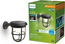 Philips Solar LED UltraEfficient Wall Lantern