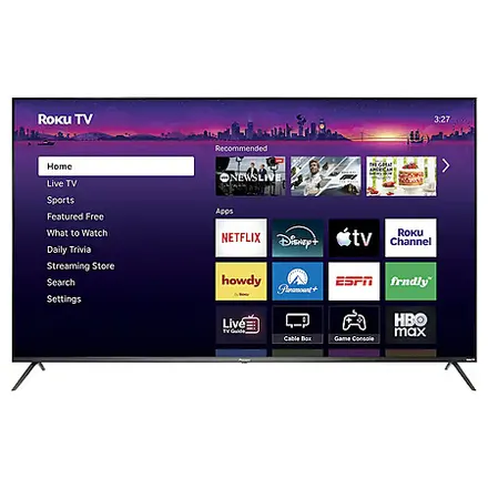 Pioneer 4K UHD 60Hz Smart Roku TV: 70" $310, 75"
