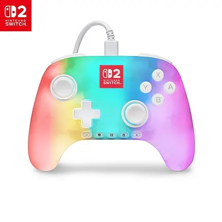 PowerA Advantage Wired Controller for Nintendo Switch 2 (Lumectra White)