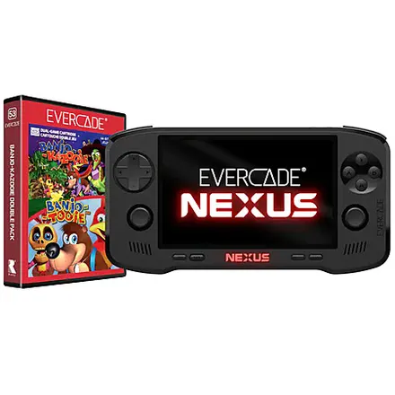 Pre-Order: Evercade Nexus + Banjo Kazooie Double Pack & Data East Arcade 2