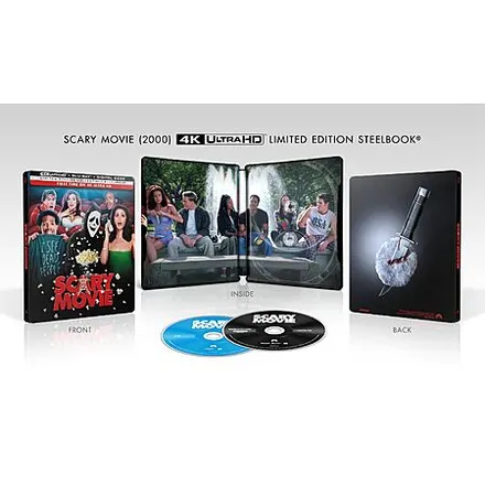 Pre-Order: Scary Movie Limited Edition Steelbook (2000, 4K UHD + Blu-Ray + Digital)