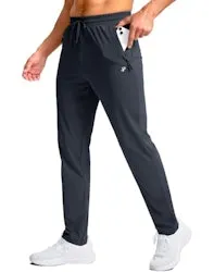 Pudolla Men's Lightweight Drawstring Sweatpants