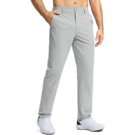 Pudolla Men's Stretch Golf Pants w/ Pockets (Select Sizes & Colors)