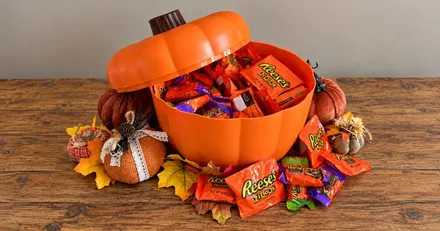 Reese's Halloween Pumpkin Bowl Back in Stock & ON SALE