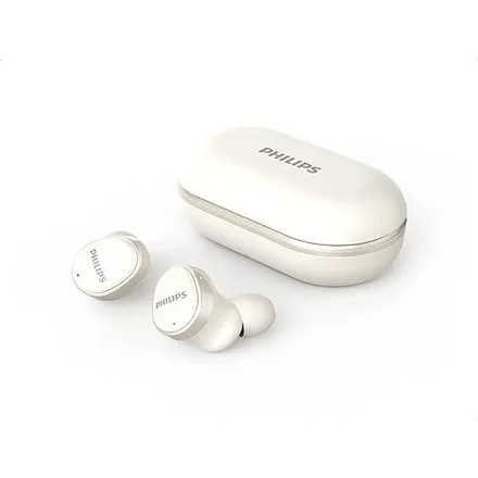 Refurb: Philips T4556 True Wireless ANC Earbuds (White)