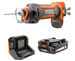 Ridgid 18V Drywall Cut-Out Tool Kit w/ Battery & Charger