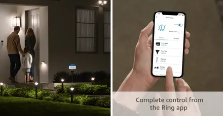 Ring's Solar Pathlights illuminate the way around your home with motion activation starting
