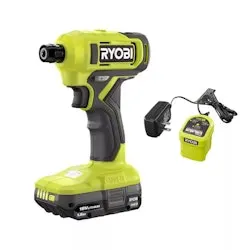 Ryobi One+ 18V Cordless 1/4" Hex Screwdriver Kit w/ Battery & Charger