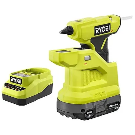 Ryobi One+ 18V Cordless Compact Glue Gun Kit w/ Battery/Charger