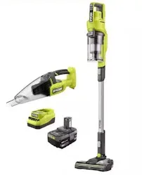 Ryobi One+ 18V Cordless Stick & Hand Vacuum Combo Kit w/ Battery & Charger