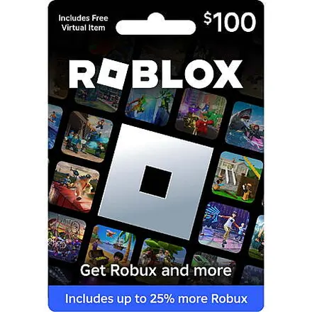 Sam's Club Members: $100 Roblox Gift Card (Physical)