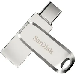 SanDisk Ultra Dual Drive Luxe 128GB USB 3.2 Flash Drive